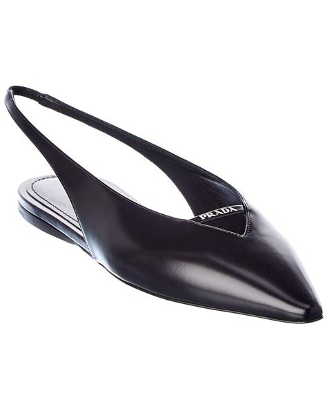 prada pointy toe flat